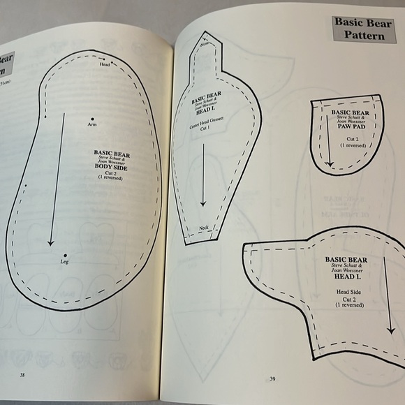 NEW 1998 Handbook for Making Teddy Bears Ultimate Linda Mullins Crafters BOOK - Picture 16 of 17